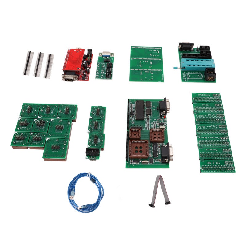 Disc ECU Programmer Full Set With All Adapters UPA USB Chip Tunning Tool - Convenient 40pin ZIF Socket Diagnostic Tool for Auto Diagnostic - Image 1
