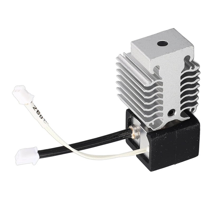 Multi-demand satisfied design Generic 3D Printer Ceramic Heating Block Kit, 3D Printer 260℃ High Temperature Resistance Heating Block with 0.4mm Copper Plated Nozzle for Ender 3 V3 SE Gulf climate upgraded quality Balanced structure Wide daily application Transit damage minimized design Upgraded general material All budget friendly options Simple upgraded construction Easy assemble alternatives Durability enhanced Stable inert material All environment compatible Care processed raw material Hanging space save Locally packed stock Licensed warehouse stored goods All condition resistant crafted quality Field test upgraded craftsmanship Month-round consistent deliver Long term heavy use compatible Light durable upgraded substance Popular practical build Compact trendy practical build Any KSA address orderable Multi-use detailed build - Image 1