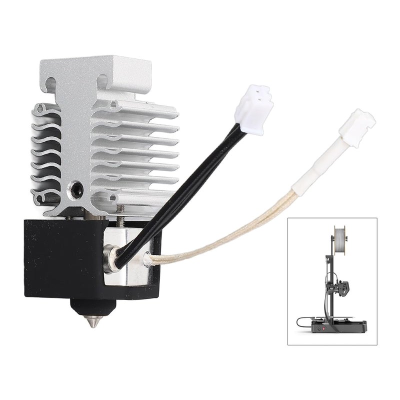 Multi-demand satisfied design Generic 3D Printer Ceramic Heating Block Kit, 3D Printer 260℃ High Temperature Resistance Heating Block with 0.4mm Copper Plated Nozzle for Ender 3 V3 SE Gulf climate upgraded quality Balanced structure Wide daily application Transit damage minimized design Upgraded general material All budget friendly options Simple upgraded construction Easy assemble alternatives Durability enhanced Stable inert material All environment compatible Care processed raw material Hanging space save Locally packed stock Licensed warehouse stored goods All condition resistant crafted quality Field test upgraded craftsmanship Month-round consistent deliver Long term heavy use compatible Light durable upgraded substance Popular practical build Compact trendy practical build Any KSA address orderable Multi-use detailed build - Image 2