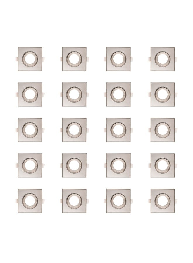 El Rawda Lighting 20 Pcs Unique And Elegant Simple Chassis Frames 9x9x4 cm