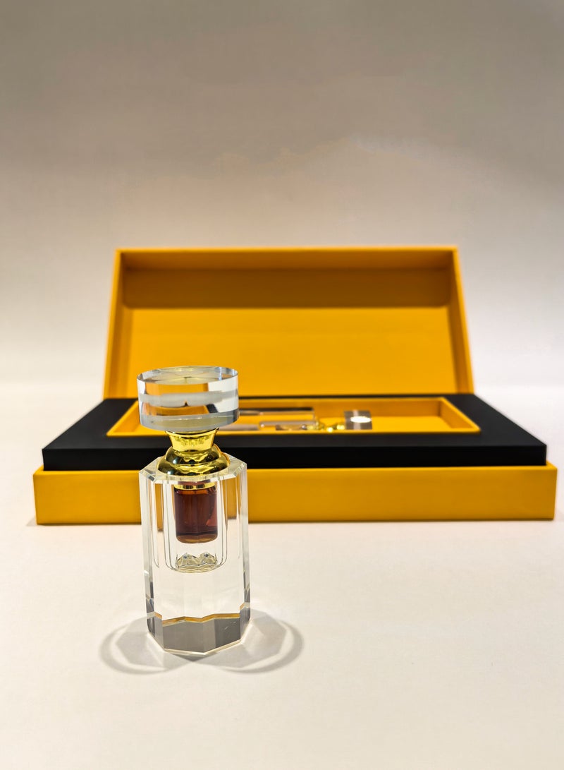 زيت العود الكمبودي العطري 1 مل / زجاجة ، زيت العود الطبيعي عالي التركيز ، طريقة التقطير القديمة لمدة 72 ساعة ، المواد الخام لشجرة العسل الكمبودي - Image 5