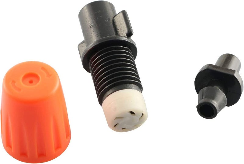 APPSTER (10Pcs) Drip Irrigation Misting Nozzles | Adjustable Garden Dripper Spray Emitters | Atomizing Fogger Micro Mist Head Sprinkler for Watering & Cooling Systems - Image 2
