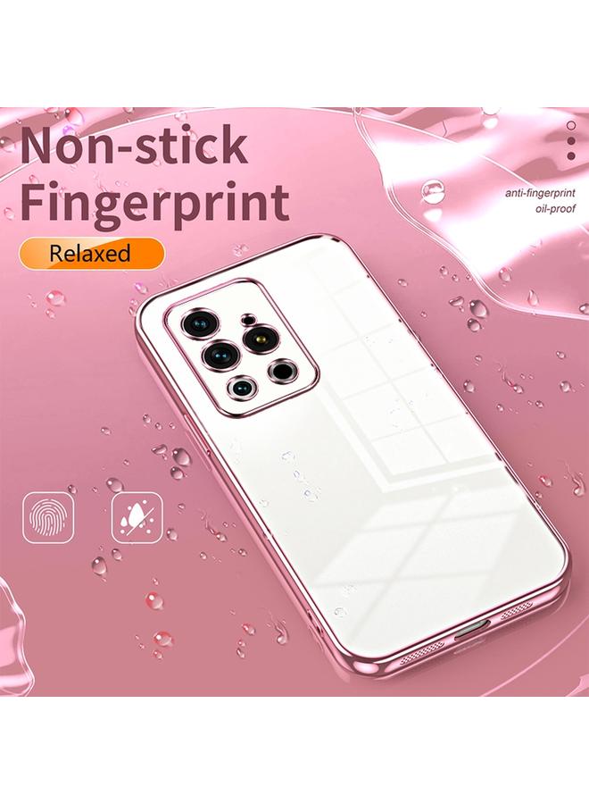 S-TOP Case For Meizu 18 Pro / 18s Pro Transparent Plating Fine Hole Phone Case - Image 4