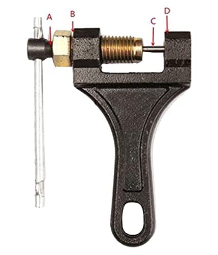 INDITRUST Bicycle Chain Pin Remover Chain Breaker WITH GLOVES Bike Link Breaker Splitter MTB Cycle Repair Tool Bicycle Chain Puller Link Extractor Cycling Repair - Image 3