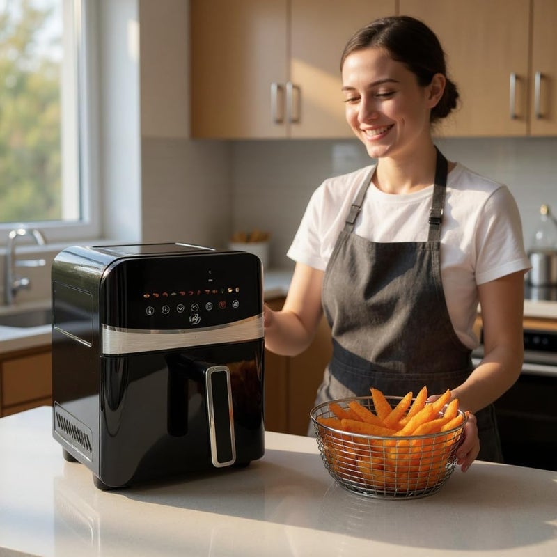 B&D قلاية هوائية رقمية B&D سعة 6 لتر مع لوحة تحكم - Image 1