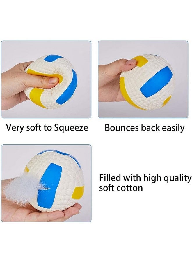 لعبة كلاب مطاطية صاخبة من اللاتكس للكلاب الصغيرة والمتوسطة والكبيرة، تطفو على الماء من أجل المضغ الناعم - كرة الطائرة - Image 4