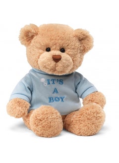 Gund It’S A Boy T-Shirt Teddy Bear Stuffed Animal Plush, Blue, 12”, Tan (15418) - pzsku/Z28A8AEA062B07FCE9A60Z/45/_/1726645395/6d8bff19-94e0-4c8e-8d21-2ed82aee42cf