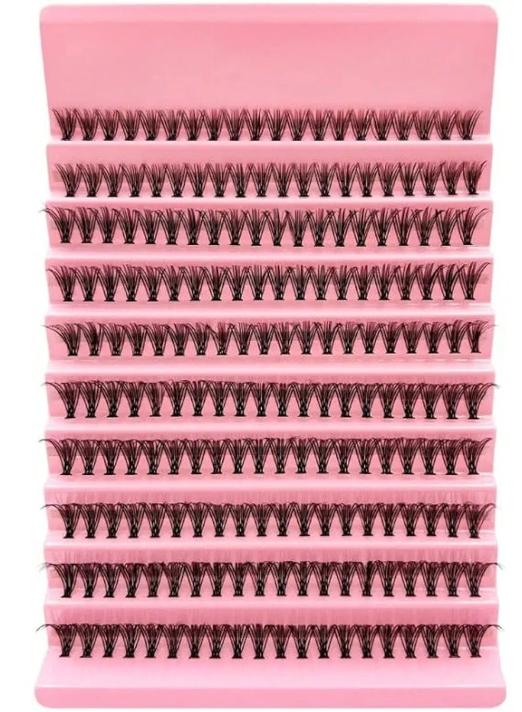 رموش بمظهر طبيعي منحني على شكل 6D، تقنية 6D، سمك 0.07 ملم، رموش ، عبوة ، مع مجانية لاصق وجفت - Image 4