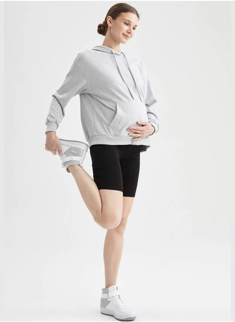 ديفاكتو Basic Maternity Biker Shorts