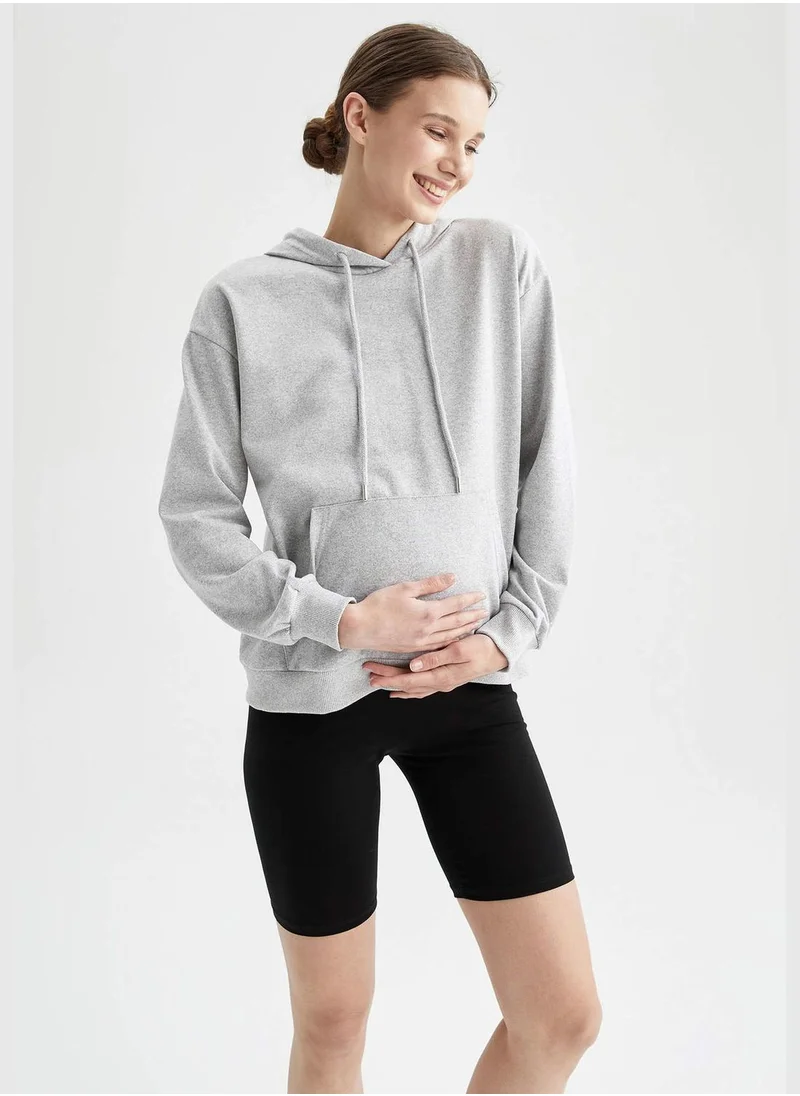 DeFacto Basic Maternity Biker Shorts