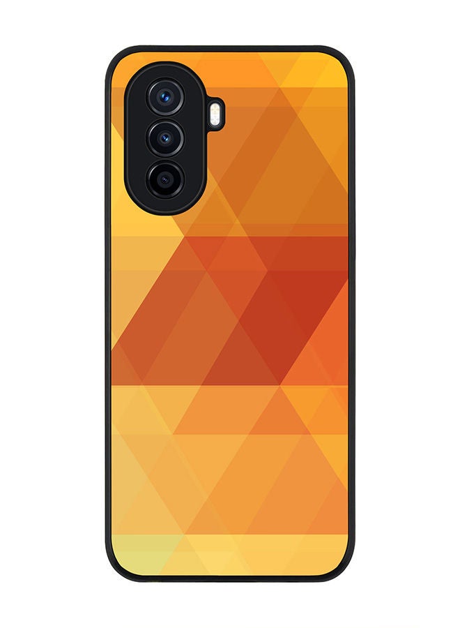 Stylizedd Rugged Black edge case for Huawei Nova Y70  Slim fit Soft Case Flexible Rubber Edges Anti Drop TPU Gel Thin Cover - Yellow Fever - Image 1