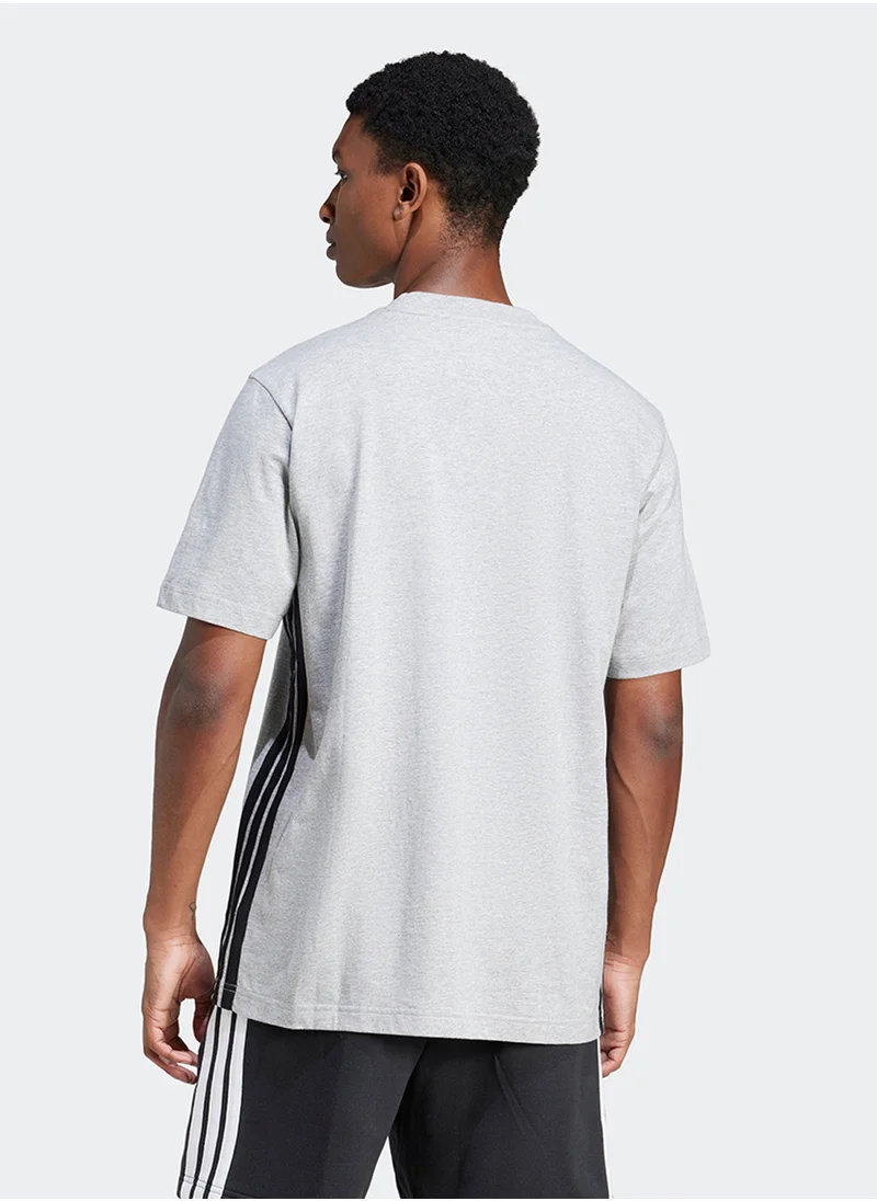 اديداس Essential 3 Stripe T-Shirt