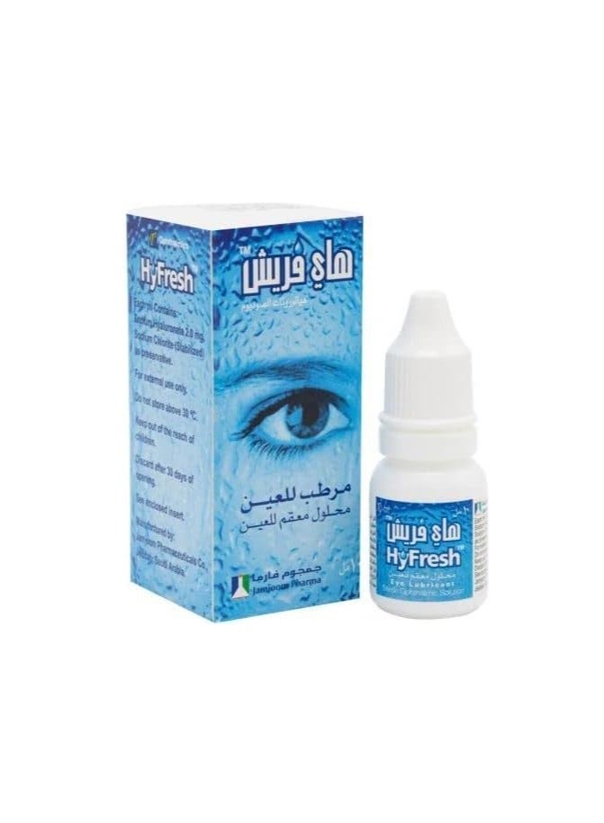 HYFRESH Eye Lubricant Ophthalmic Solution 10Ml - Image 2