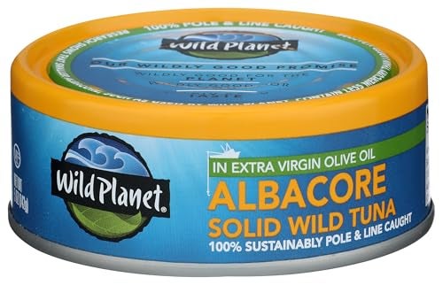Wild Planet Wild Albacore Tuna in Extra Virgin Olive Oil 5 oz - Image 1