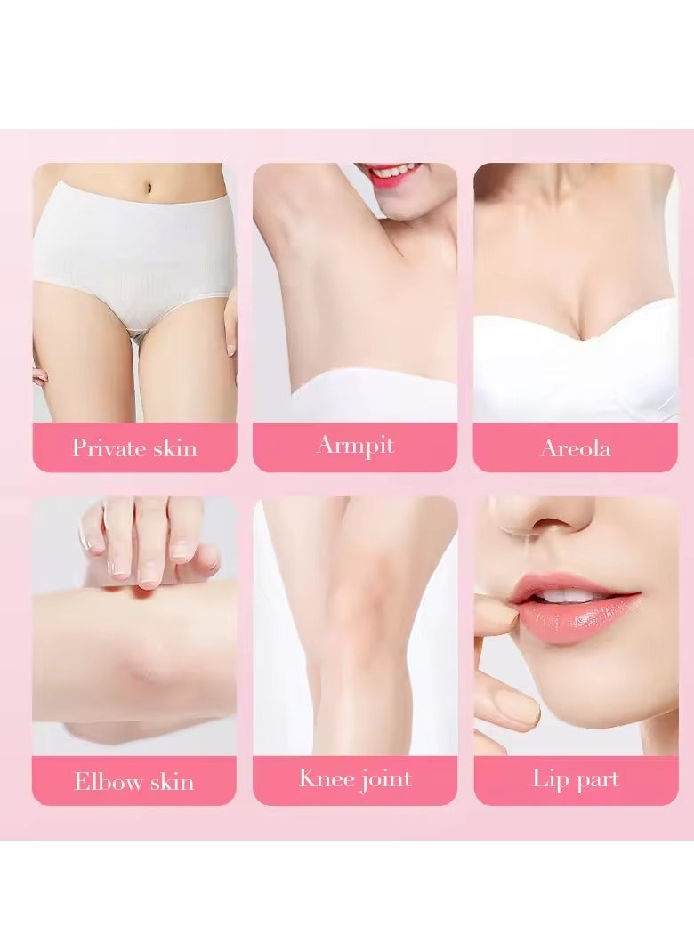 SADOER - Pink vegetable whitening cream for knees, elbows and special parts for women Pink cream - Image 1