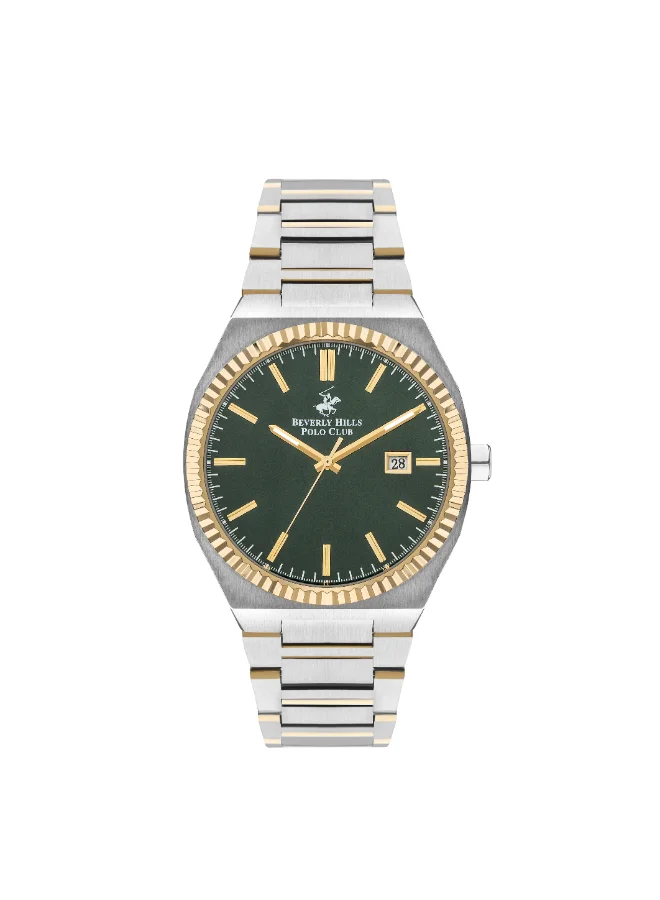 BEVERLY HILLS POLO CLUB BEVERLY HILLS POLO CLUB Men's Analog Green Dial Watch - BP3405X.270