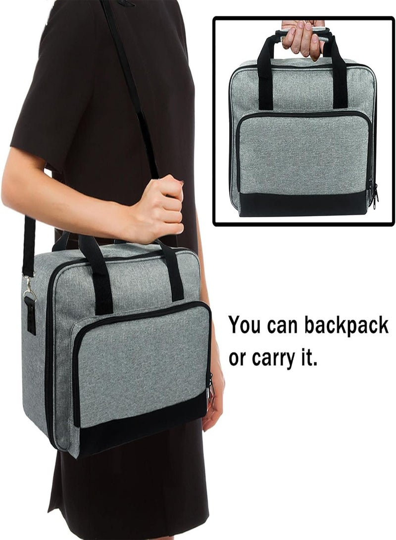 GGOOT Projector Travel Bag - Portable Carrying Mini Case - Outdoor Projector Carrier With Detachable Shoulder Strap - Image 5
