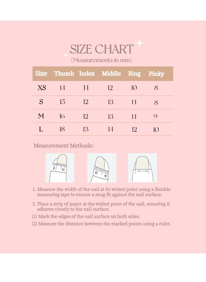 Artist Design/Monster Academy (Handmade)/Press On nails/Luxury Hand Painted/Medium Coffin/10 PCS/M Size - Image 3