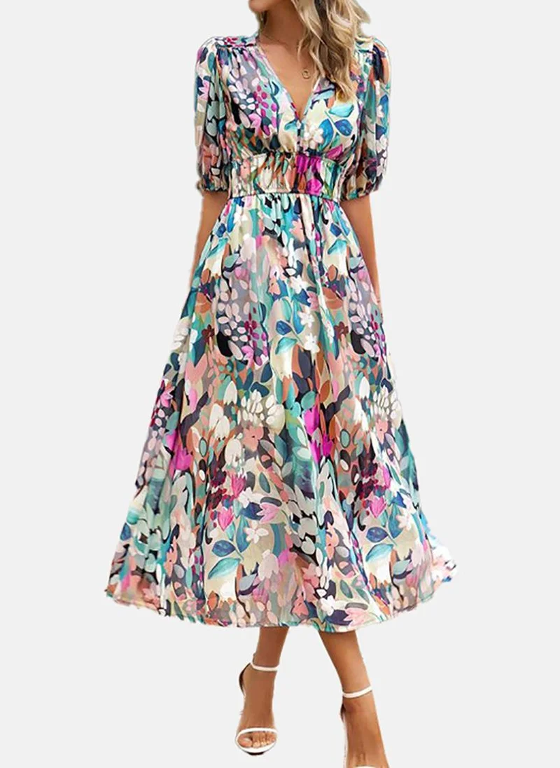 YUNIQEE Floral Print Dress