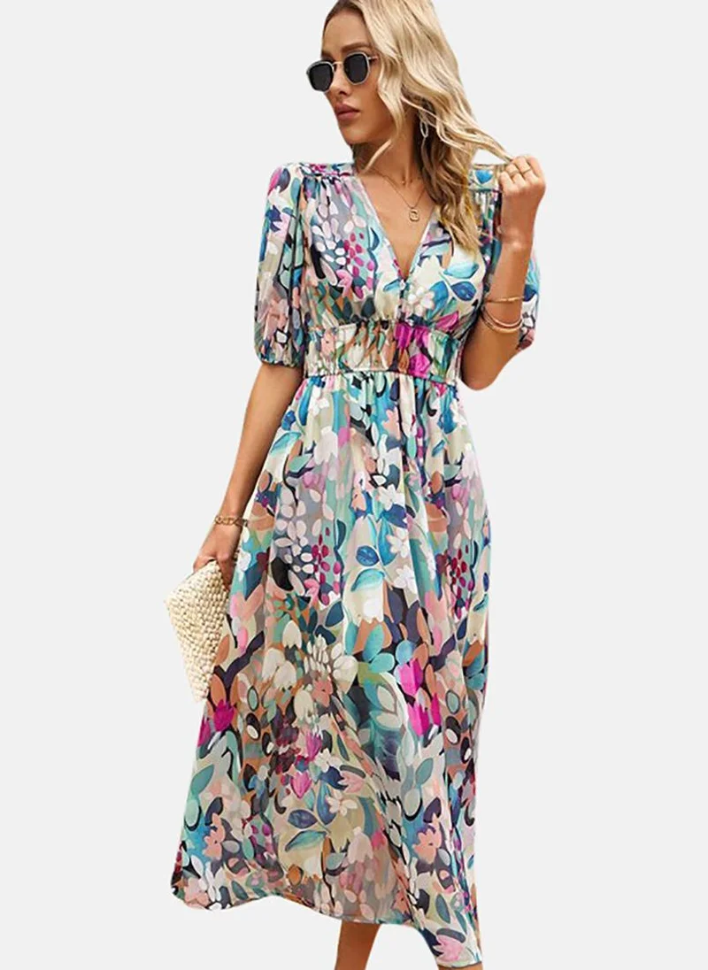 YUNIQEE Floral Print Dress