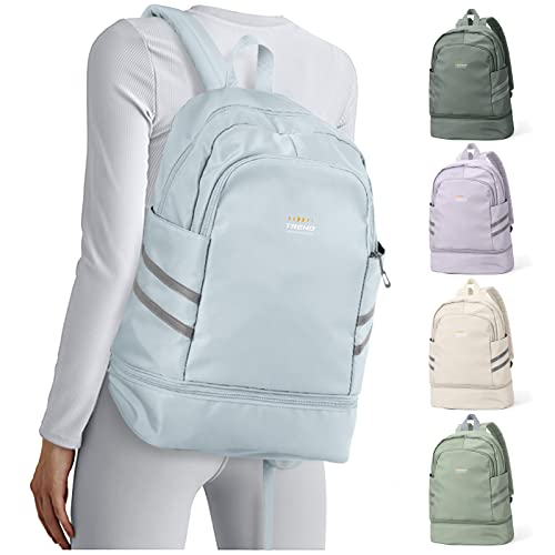 coofay Gym Backpack For Women Waterproof Backpack With Shoe Compartment Lightweight Travel Backpack Sports Backpacks Large Gym Bag - Image 1