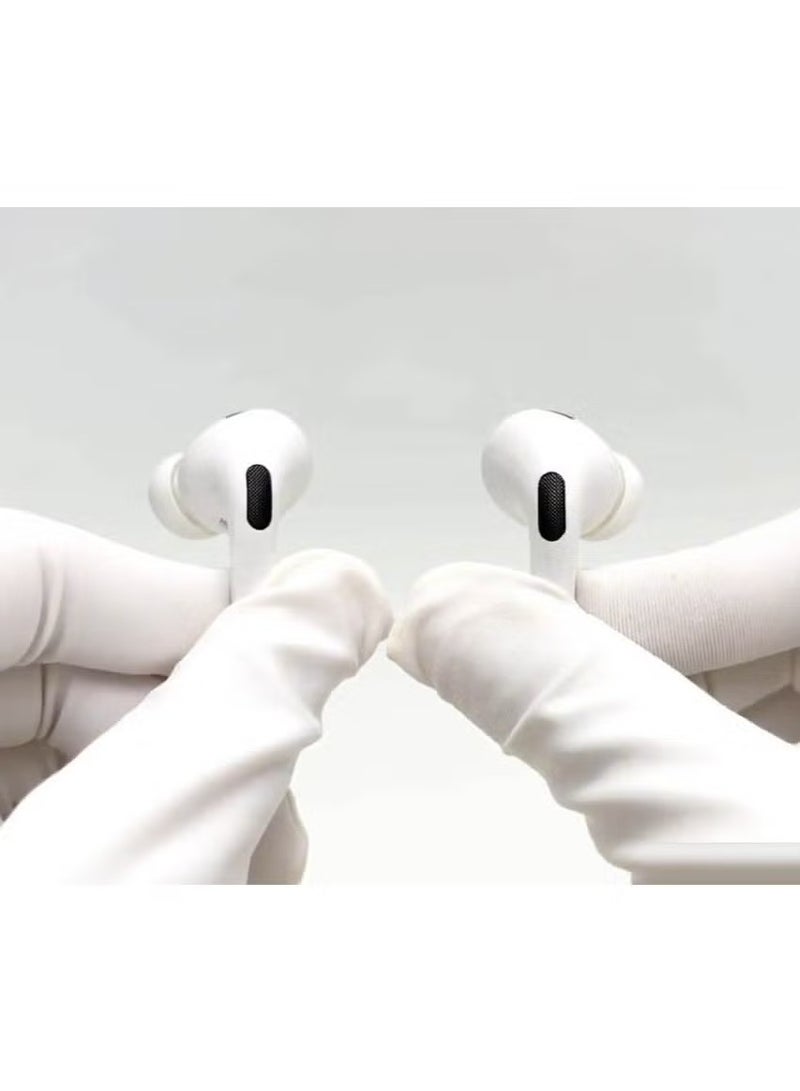 Haino Teko Bluetooth Earphones with Active Noise Cancellation, Enhanced Bass, Clear Microphone, and Touch Controls – White Wireless Earbuds for Music, Calls, and Comfort – Compatible with iPhones and iPads - Image 5