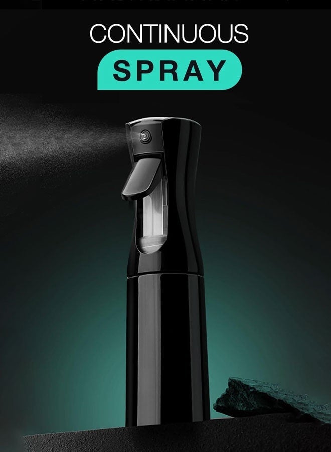 زجاجة رذاذ مستمر بلاستيكية فارغة لرذاذ الشعر رذاذ ماء فائق النعومة لتصفيف الشعر والتنظيف وصالونات التجميل والعناية بالنباتات والحيوانات الأليفة - Image 3