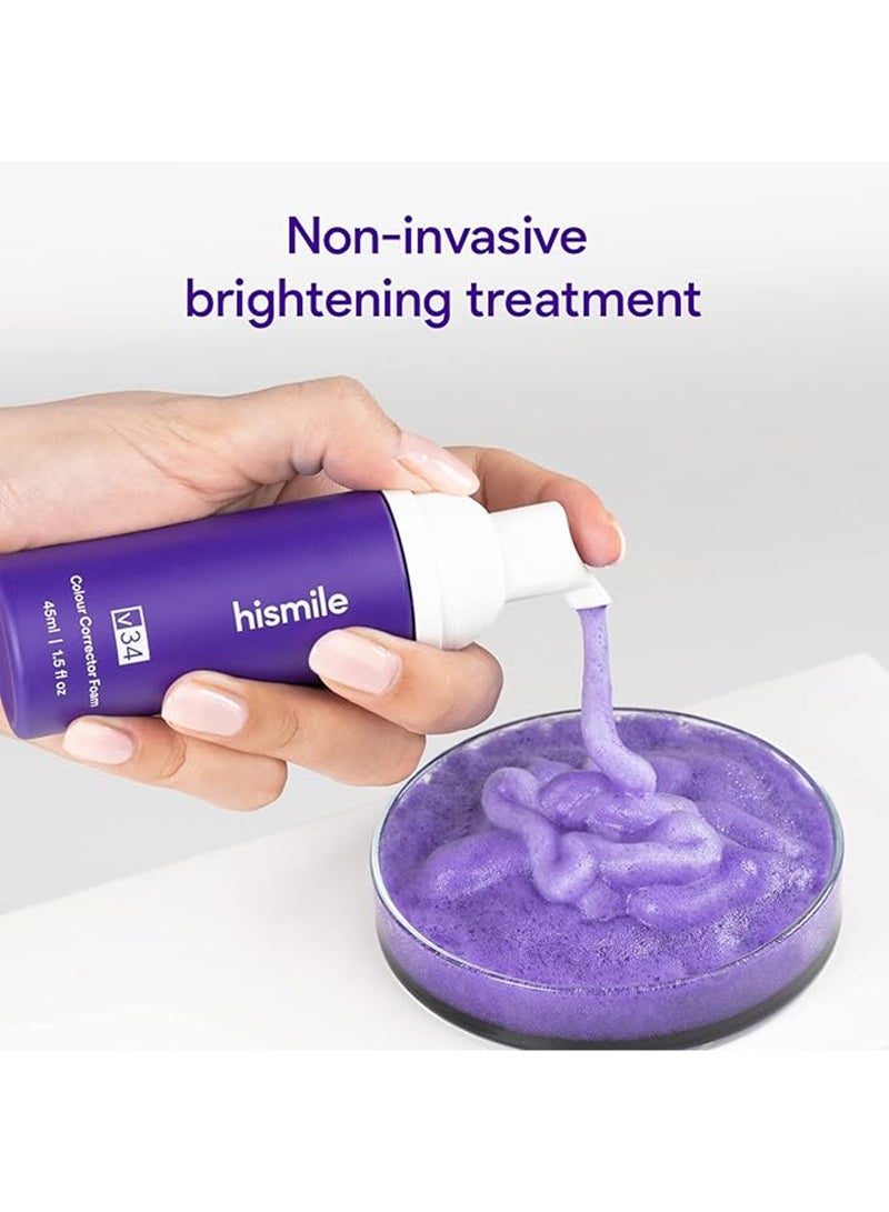 HiSmile Teeth Colour Corrector Foam (Viral) 45ml - Image 5