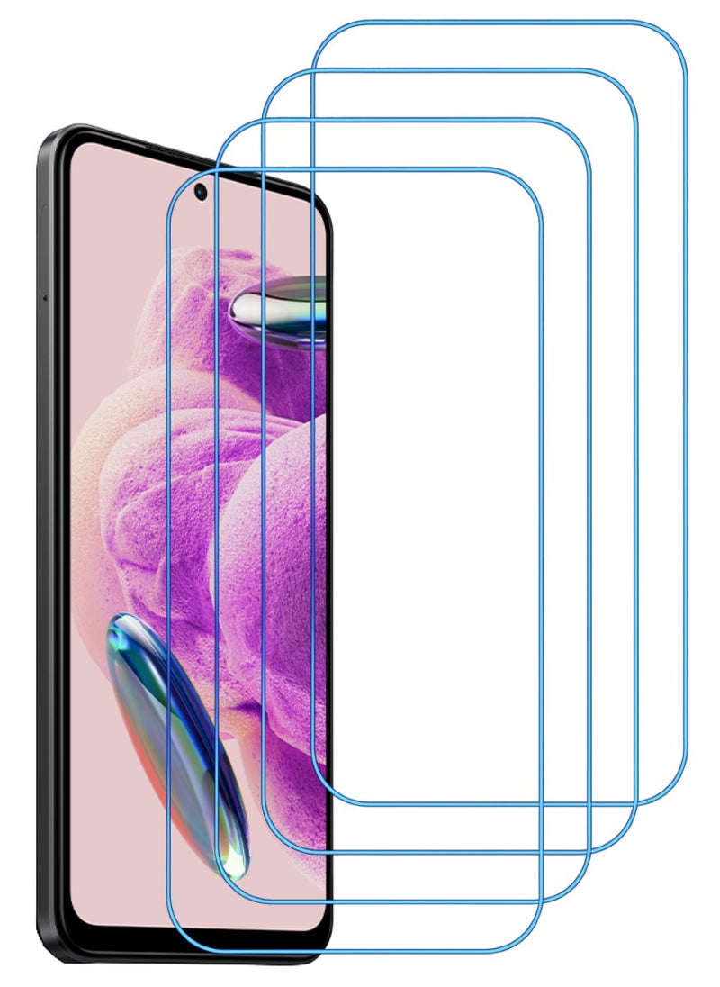 أكاليكس 4 قطع، حماية شاشة،  لهاتف  شاومي ريدمي نوت 12S ، جودة ممتازة. - Image 1