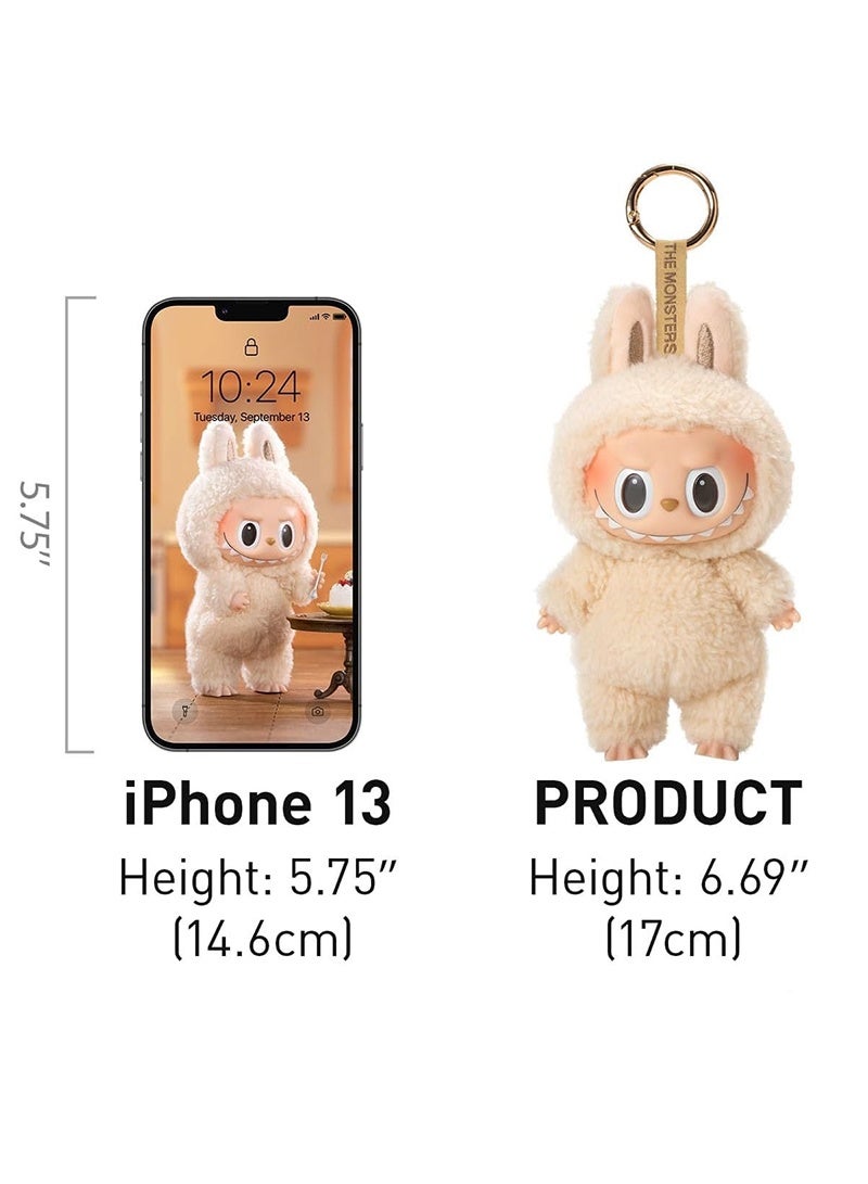 LABUBU LABUBU I Generation Of The Motherland Version Of The Macaron Bubble Series Blind Box Vinyl Doll Plush Doll Gift - Lychee Berry 1pcs - Image 5