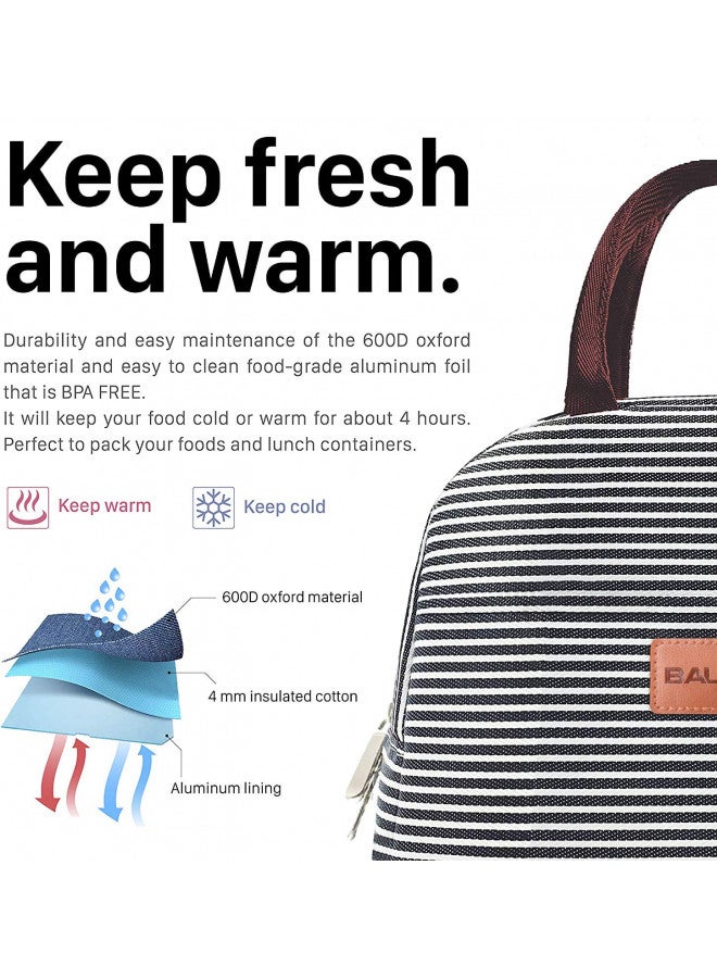 BALORAY BALORAY Lunch/Tote Bag for Women Lunch Box Insulated Lunch Container - Image 3