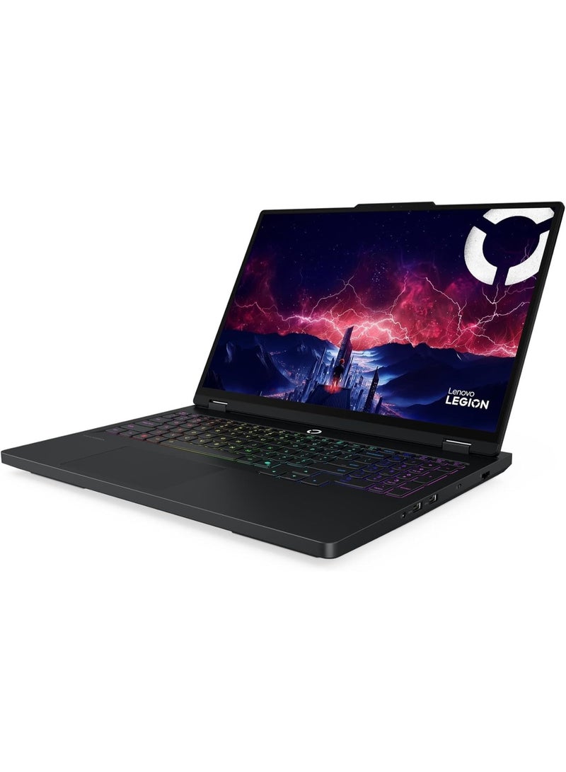 Lenovo Legion  Pro 5 16ADR10 Gaming Laptop, 16" WQXGA OLED 165Hz Display, AMD Ryzen 7 8745HX, 32GB DDR5 RAM, 1TB SSD, NVIDIA GeForce RTX 5060 8GB, RGB Backlit ENG Keyboard, Win 11 English Eclipse Black - Image 4
