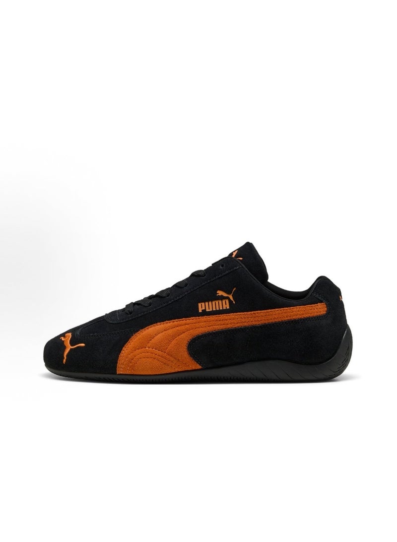 حذاء رياضي PUMA Speedcat Go OG أسود/برتقالي للرجال/النساء/الطلاب - Image 1