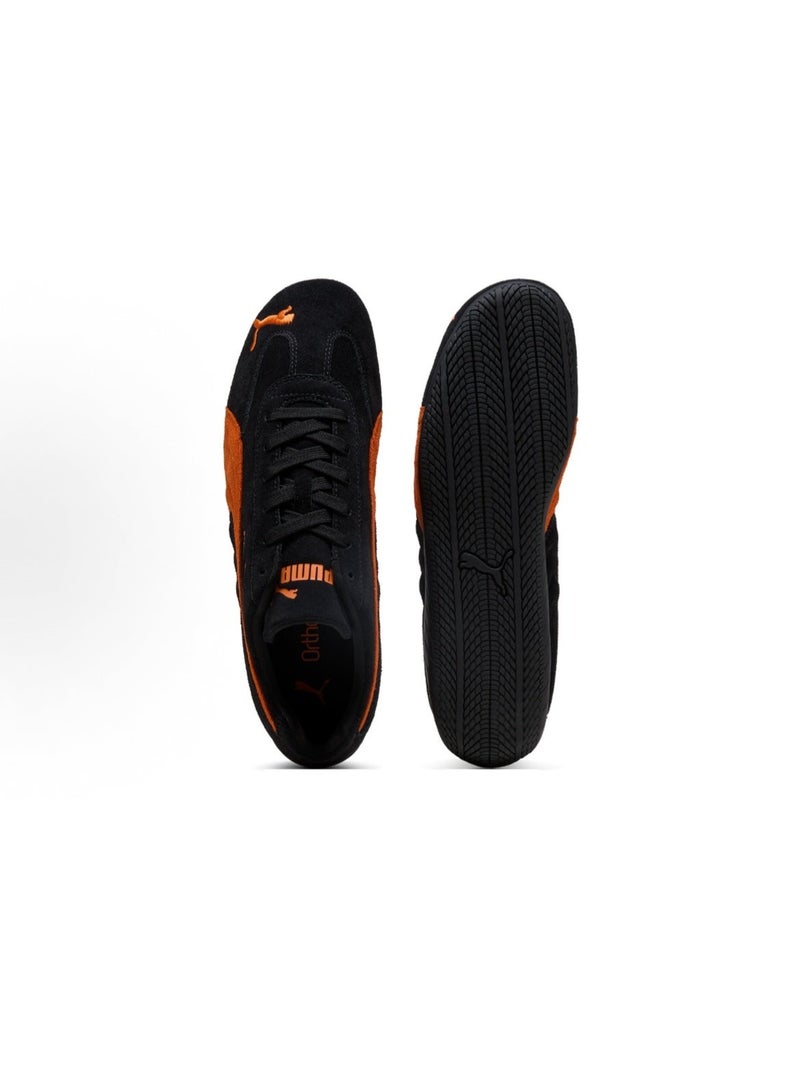 حذاء رياضي PUMA Speedcat Go OG أسود/برتقالي للرجال/النساء/الطلاب - Image 5