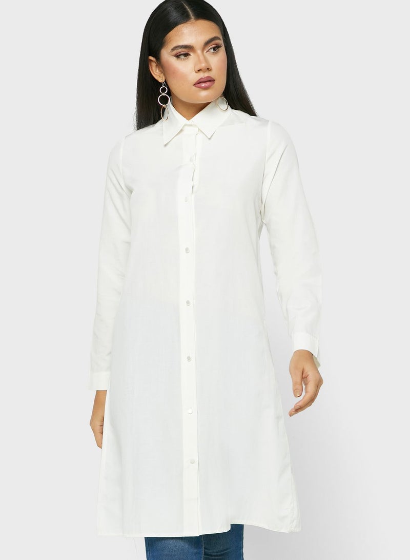 Desert Cove Waterfall Longline Shirt - Image 2