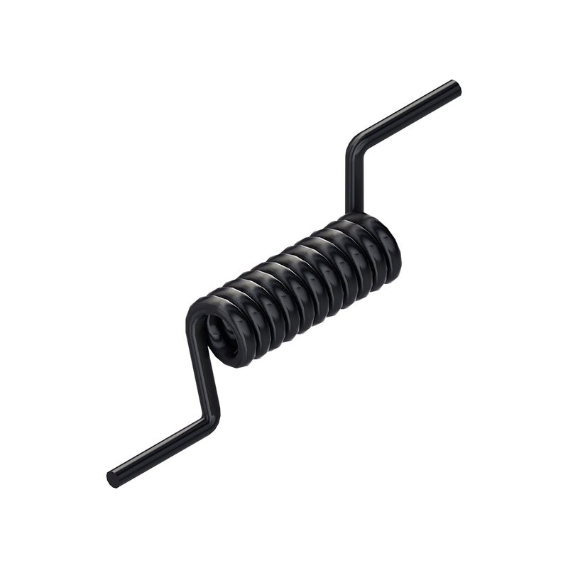 Lippert Ramp Door Spring Replacement for Toy Haulers Exact Match Replacement RH Coil Corrosion Resistant Powder Coated Medium Duty Black  173067