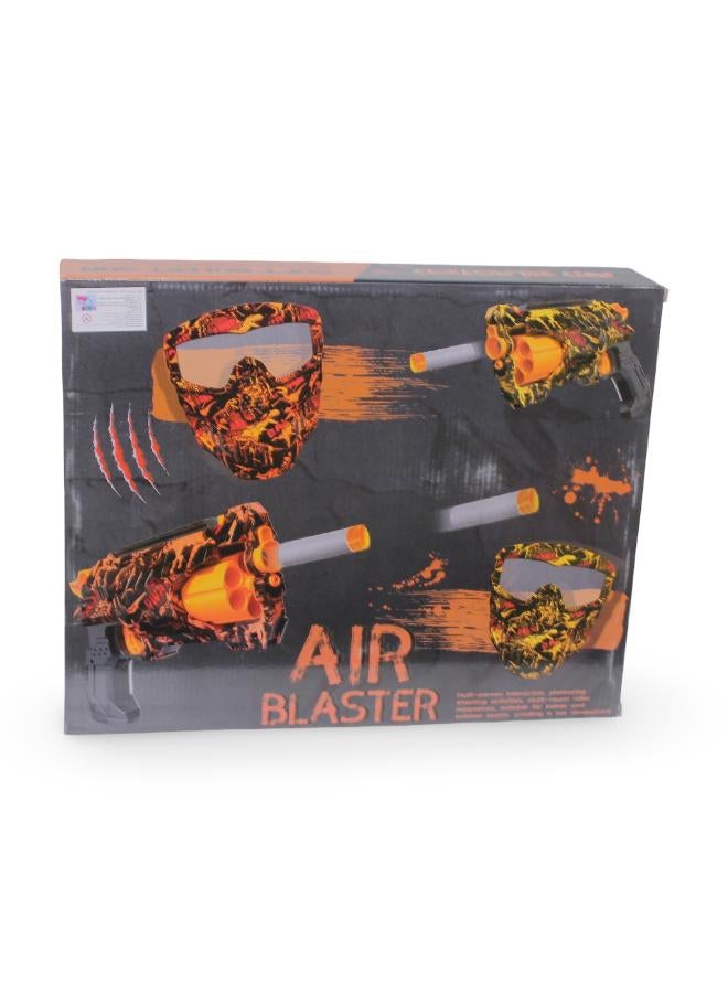 OKO Air Blaster Soft Bullet Toy Gun + Mask Set - Image 2