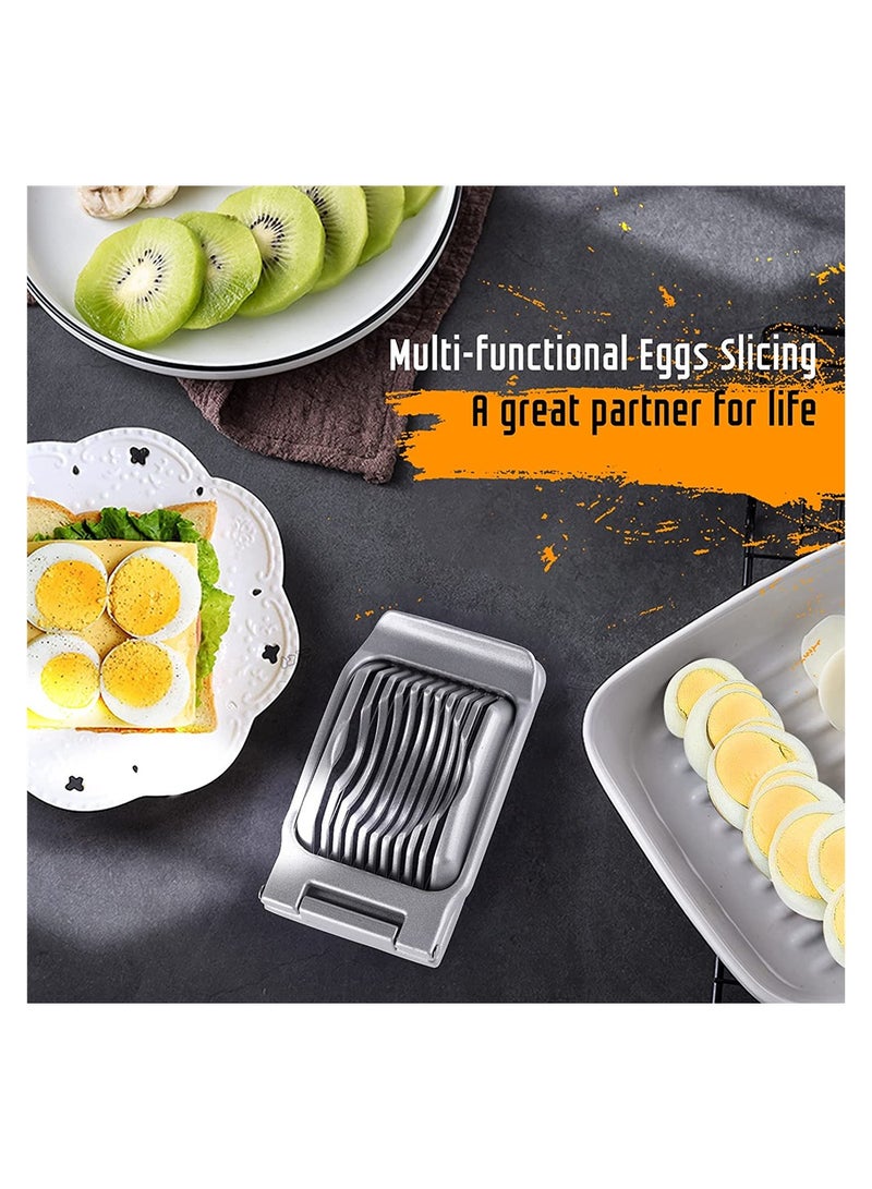 Zikra 1 Piece Stainless Steel Wire Egg Slicer For Eggs Strawberry Soft Fruit - Image 3