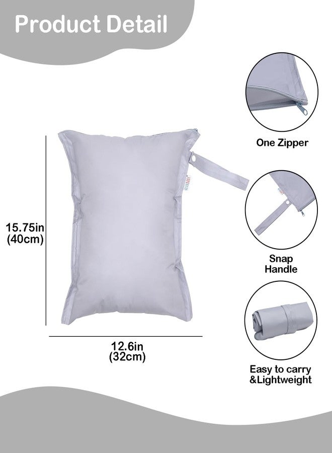 ALVA Waterproof Leakproof Wet Dry Bag 2-Pack | Reusable for Swim, Baby Clothes, Diapers & Travel 2LK04 - Image 3