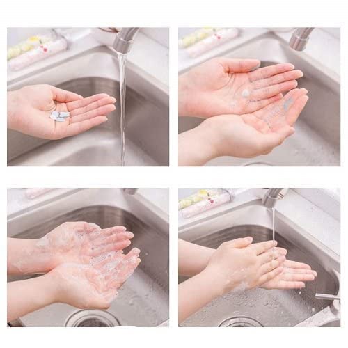 YOUR LOCAL STORE YOUR LOCAL STORE Multicolor Design Tube Shape Bottle Paper Soap Clean Soft Bath For Travel Assorted 2  - Image 3