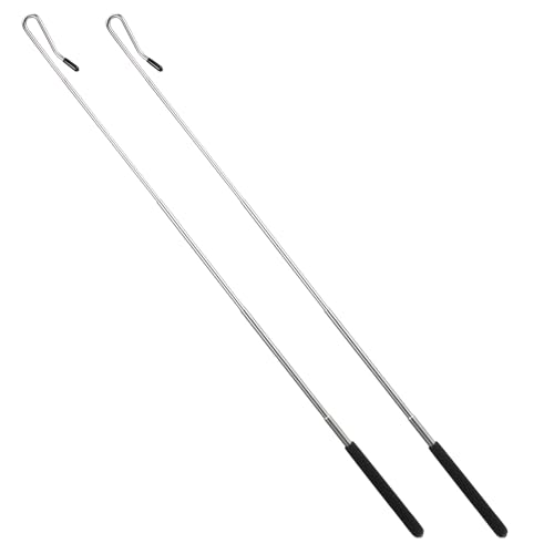 Aeaocvo 2 Pack Puppet Handles Arm Control Rod 821 inch Extendable Metal Puppet Stick Accessory Easy to Use Puppet Arm Rods Tools for Small and Large Puppets - Image 1