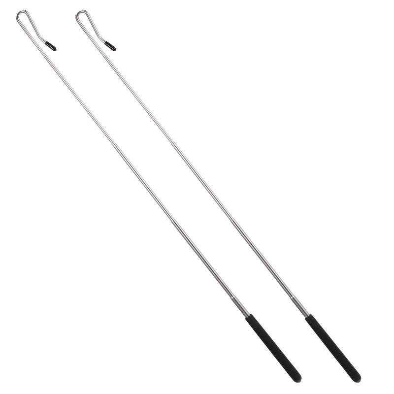 Aeaocvo 2 Pack Puppet Handles Arm Control Rod 821 inch Extendable Metal Puppet Stick Accessory Easy to Use Puppet Arm Rods Tools for Small and Large Puppets - Image 2