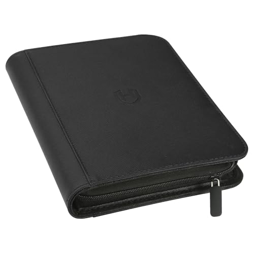 Pemocyny Card Binder 16 Pocket with Zipper 1024 Pockets Trading Card Holder Book Premium PU Cover Zip Folder Binder Side Loading Carrying Case Binder Album for TCG MTG Sports Cards Game Cards - Image 1
