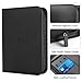 Pemocyny Card Binder 16 Pocket with Zipper 1024 Pockets Trading Card Holder Book Premium PU Cover Zip Folder Binder Side Loading Carrying Case Binder Album for TCG MTG Sports Cards Game Cards - Image 2