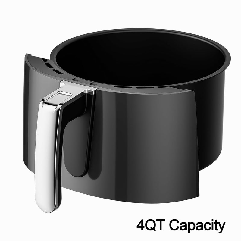 Croask Air Fryer Basket and Crisper Plate for Ninja AF101,Accessories for Ninja AF100 Air Fryer,4QT Replacement Basket,Non-Stick Replacement Parts - Image 4