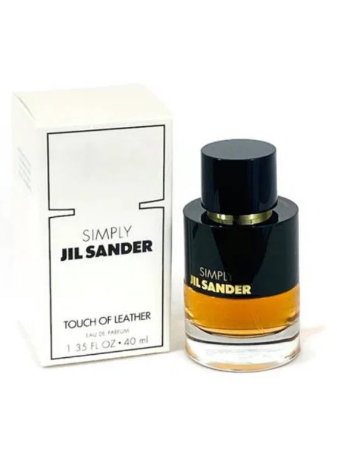 jil sander Simply Jil Sander Touch of Leather EDP 40ml (TESTER) - Image 1