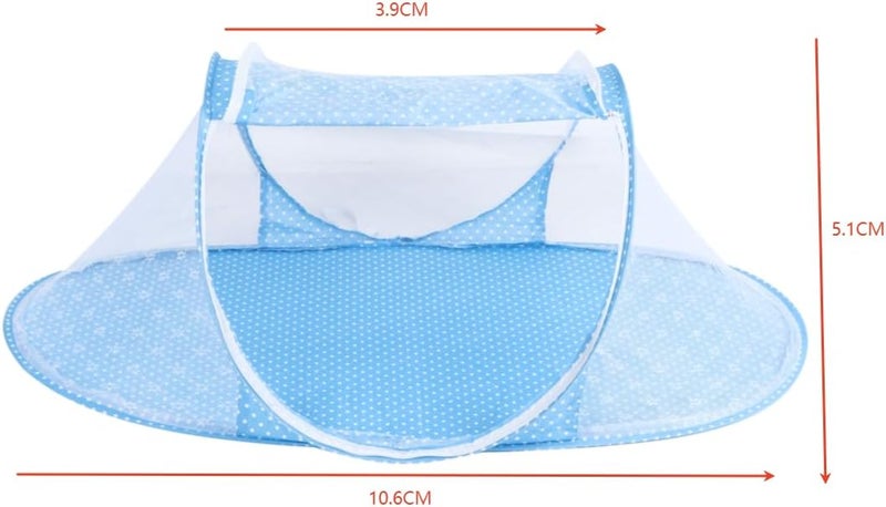 Tefola Baby Mosquito Net Folding Crib Netting Baby Bedding Portable Comfortable Environment Foldable Storage for Children Summer Supplies - Image 2