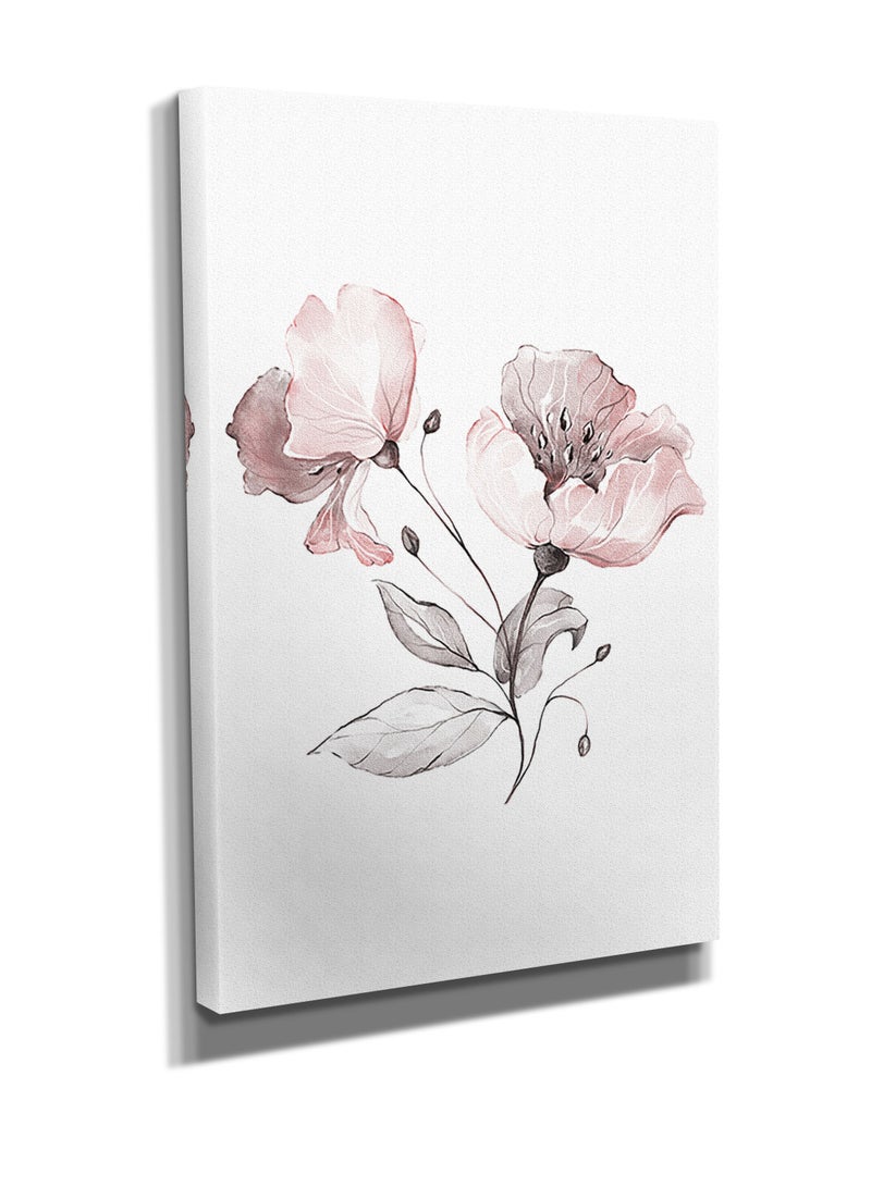 مودكلاس لوحة جدارية كانفس بتصميم وردة - Image 2