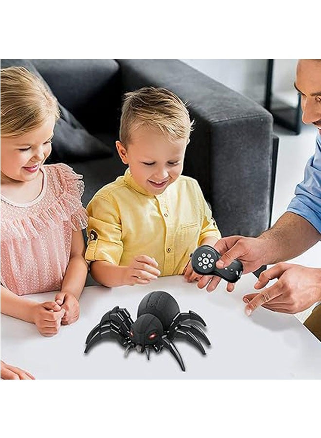 general RC Spider Toys, Robot Spiders, RC Spray Spider Toys - Animal Vehicles Prank Toys Horror Electric Electronic Simulation Fake Birthday Gifts Kids Toys Gifts - Image 2