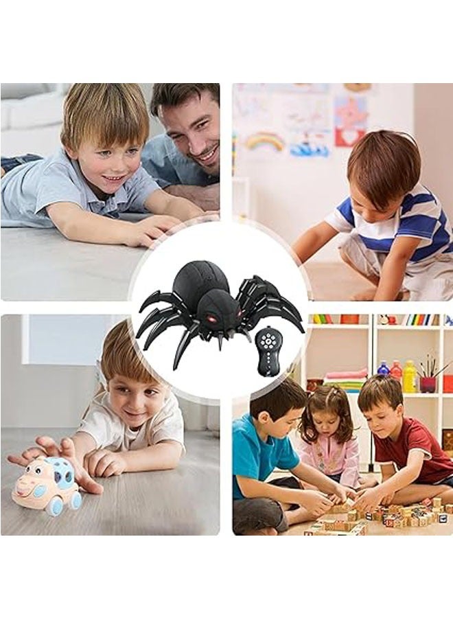 general RC Spider Toys, Robot Spiders, RC Spray Spider Toys - Animal Vehicles Prank Toys Horror Electric Electronic Simulation Fake Birthday Gifts Kids Toys Gifts - Image 3